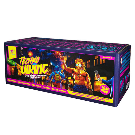 Albert Techno Viking - XTC-Neon-Farben-Verbund mit 59 Schuss