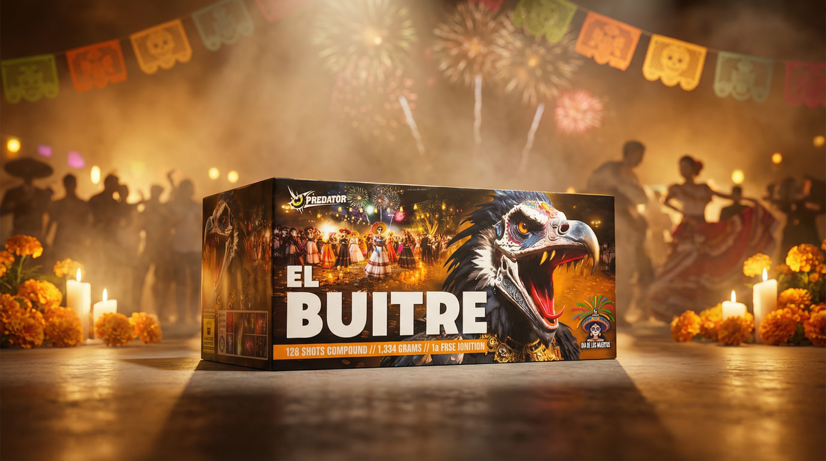 Lesli Predator El Buitre Verbundfeuerwerk