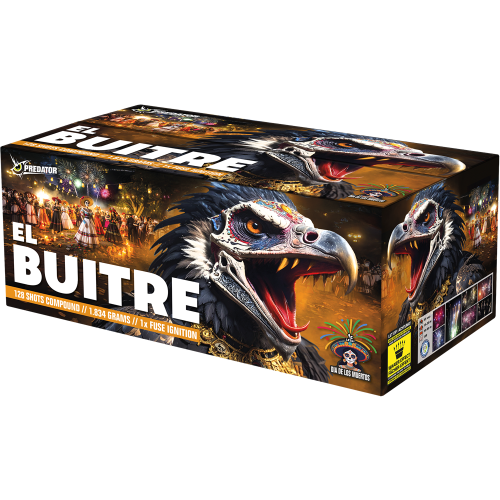 Lesli Predator El Buitre Verbundfeuerwerk