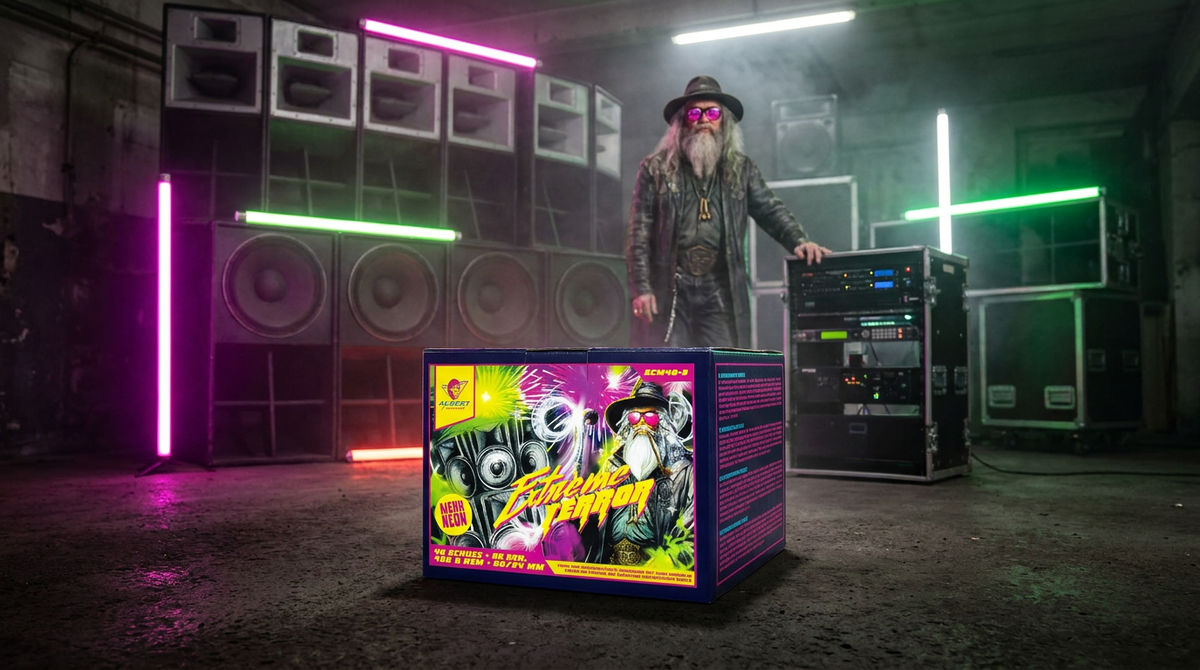 Albert Extreme Terror 48 Schuss Batterie
