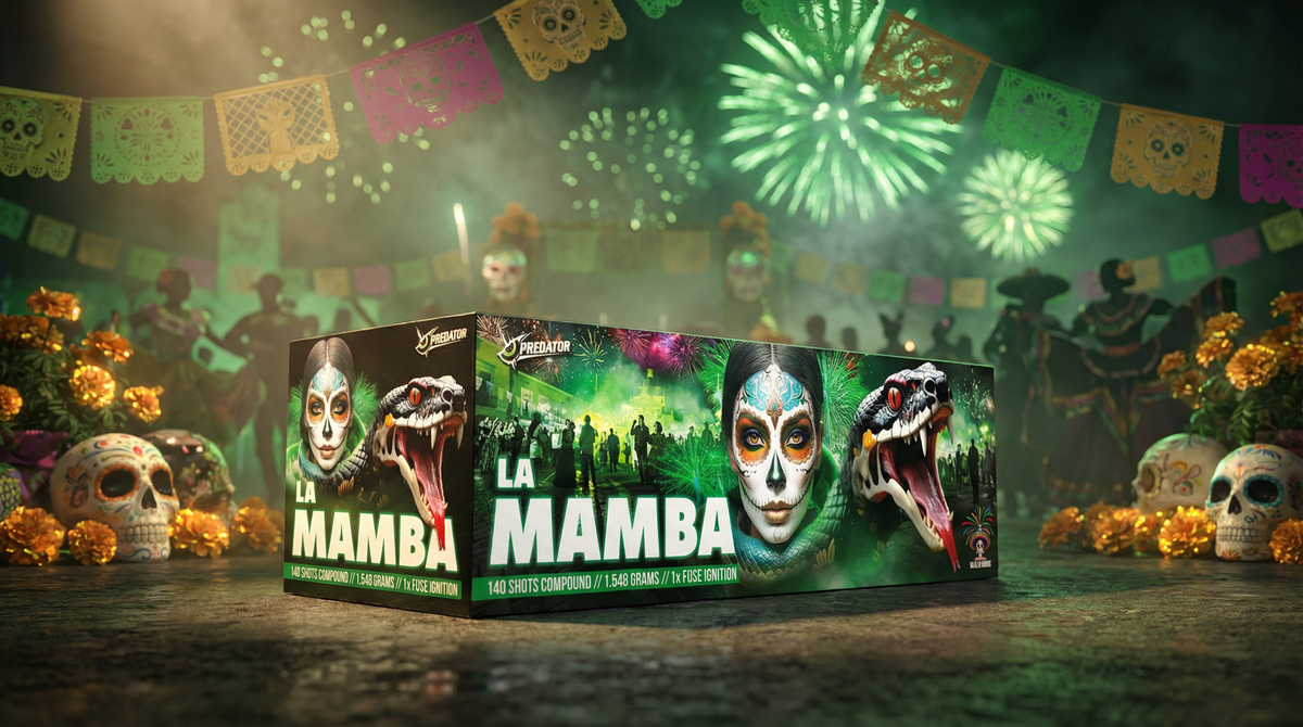 Lesli Predator La Mamba Verbundfeuerwerk