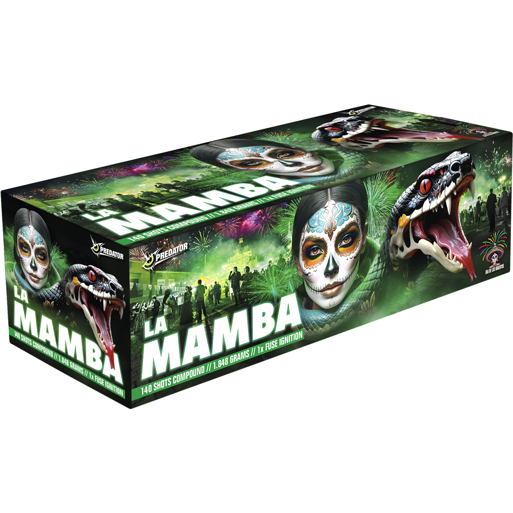Lesli Predator La Mamba Verbundfeuerwerk