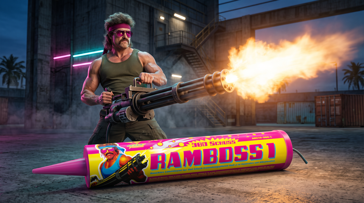 Albert Ramboss 1 Gatling-Gewitter
