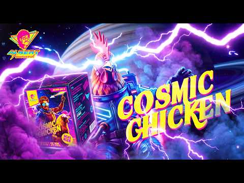 Albert Cosmic Chicken - Neon Batterie mit 12 Schuss