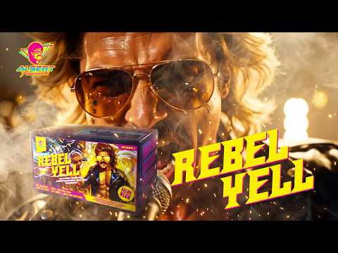 Albert Rebel Yell - 55 Schuss Verbundfeuerwerk